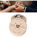 Miniatyrbild 2 av 2: Vigselring Ask, Ringbärare Ask, Frieri Ring Ask, Förlovningsring Hållare A