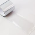 Miniatyrbilde 1 av 3: Ultra-resistent vannavstøtende og vanntett selvklebende tape gjennomsiktig Flex Tape Transparent 20cm