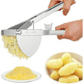 Miniatyrbillede 1 af 5: Kartoffelpresser i rustfrit stål, professionel kartoffelmoser i rustfrit stål