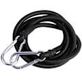 Miniatyrbillede 5 af 5: 2 stk. 40 tommer/1 meter elastik reb med karabinhage, overlegen latex heavy duty stropper stærk elastisk reb