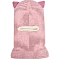 Miniatyrbild 5 av 5: Baby Flickor Pojkar Vinter Varma Halsduk Sjal Mössa Stickad Söt Ansiktsmask Balaclava，Rosa