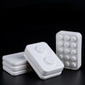 Miniatyrbild 4 av 5: Push Pa Pa Coin EDC Fidget Kvadratisk Block Magnetiska Glidare Push Clickers Haptisk Stressavlastning Vuxna Skrivbordsleksak för Vuxna Barn
