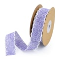 Miniatyrbillede 1 af 5: 1 rulle 10m linned webbing burlap webbing stof webbing DI