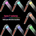 Miniatyrbillede 2 af 5: LED Brushoved, Håndbruser med Højt Tryk og 7 Farveskift 7 Color