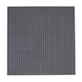 Miniatyrbillede 1 af 5: 5 stk. Klassiske baseplader 10\" X 10\" Stakbar murstensbaseplade kompatibel med alle større mærker Baseplade Dark Grey