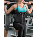 Miniatyrbilde 3 av 5: Kvinners underbust korsett midjetrener body shaper vest med justerbare stropper XL