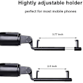 Miniatyrbillede 2 af 3: Bluetooth Selfie Stick Stativ Med Fjernbetjening, Rotation Selfie Stick