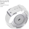 Miniatyrbilde 3 av 5: Band for Samsung Gear S2 - Myk Silikon Sports Style Erstatningsrem White