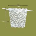 Pikkukuva 2 / 5: 3 kpl Lady Lace Anti Peep Näkymätön Rintaliivit Alusvaatteet Privacy Clip On Mock Camisoles Kaula-aukko Lisää Liivi