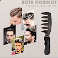 Pikkukuva 3 / 5: Slicked-back Professional Styling Comb Anti Static Hair Brush For Men NO 13