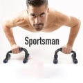 Pikkukuva 3 / 3: Push Up -kuntosalilaitteet Kotitreeni Urheiluvälineet Lihaskuntoharjoittelu Push Up -telineet Kuntosalilaitteet Red