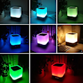 Miniatyrbillede 2 af 2: 4 i 1 Bluetooth Audio Farverig Lyd Med Ur Atmosfære Lys Lyd