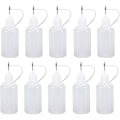 Miniatyrbillede 1 af 3: 12 stk. Plastikflasker med dyser, præcisionsspidsapplikator-klemmeflasker 30ML