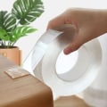 Miniatyrbilde 1 av 5: Fjerning av lim Nano Gel Tape, vaskbar dobbeltsidig klar silikon sporløs tape 2MM x 3CM x 5M