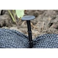 Miniatyrbillede 3 af 3: 30 stk. robuste plastpløkker til fastgørelse af landskabsstof, plænekant og telte 16cm