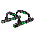Miniatyrbild 1 av 3: Push Ups Gym Utrustning Träning Hemma Träning Kroppsbyggnad Träningsstänger Push Up Racks Gym Utrustning Green