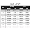 Miniatyrbild 5 av 5: Cuff Tummy Trainer Kvinnlig Exceptionell Shapewear 2-i-1 Hög Midja Höftlyftande Byxor Black 4XL