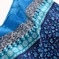 Miniatyrbild 4 av 5: Boho Scarf Dam Lätt Vikt Blommig Tryck Scarf Mode