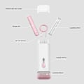 Miniatyrbillede 5 af 5: Bluetooth-headset rengøringspen multifunktionel bærbar tastatur headset computer rengøringssæt Pink