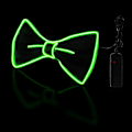 Miniatyrbilde 4 av 5: Lysende slips, Man Led lysende slips med strømkabel, 3 blinkmoduser Led glødeslips, justerbar belyst slips Green