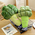 Miniatyrbillede 4 af 4: Multifunktionel pude grøntsag broccoli plys legetøj bløde dukker 65cm