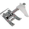 Miniatyrbillede 1 af 5: Trykfod med justerbar guide til Alfa, Singer, Brother, Lidl, Silvercrest symaskine (Universal, Snap-on)