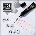 Miniatyrbild 2 av 5: Gel nagellack 10 ml nagelkonst UV-gellack för nagelstämpelplatta 12 färger