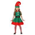 Miniatyrbild 2 av 5: Kvinnors jul kläder Halloween kläder vuxen grön kläder jul spirit cosplay förälder-barn kläder lämplig för höjd 165-175cm