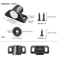 Pikkukuva 3 / 5: Ovimagneetti, magneettinen lukitus, 4 kpl Black