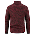 Miniatyrbild 2 av 5: Stickade Casual Cardigans för Män Red XL