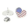 Pikkukuva 1 / 3: Rintaneula Liput Pins Maan Merkit Emali Pins2kpl America