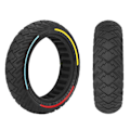 Miniatyrbilde 4 av 5: Ulip60/65-6.9 Firefarget Vingemønster Offroad Solid Dekk Max G2 G65 Skateboard Hjul Rød