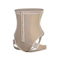 Miniatyrbild 3 av 4: Cuff Tummy Trainer Kvinnlig Exceptionell Shapewear 2-i-1 Hög Midja Höftlyftande Byxor Skin Color M