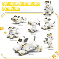 Miniatyrbillede 2 af 5: Fjernbetjent robot hundelegetøj til børn, programmerbar robot hvalp, smart interaktiv stunt robot hundelegetøj til børn 3-8 år gave A.Guld