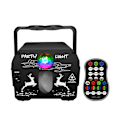 Miniatyrbillede 2 af 5: Disco stjernehimmel vandmønster magisk kugle laser flash stjernehimmel projektionslampe dansebordslampe