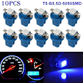 Pikkukuva 1 / 4: 10 kpl T5-b8.5d-5050smd Led Smd-lamppu Auton mittarin nopeusmittarin kojelaudan instrumenttivalo 12v