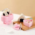 Pikkukuva 2 / 3: Kolmionmuotoiset sushintekijämuotit Sushi-setti Japanilaisen keittiön Bento-tarvikkeet Simple triangle