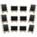 Miniatyrbild 1 av 4: Mini Chalkboard Message Board Easel Small Chalkboard Signs With Stand