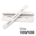 Miniatyrbild 1 av 5: 100-delad uppsättning trä nagelfilar 100/180 manikyrverktyg bufferblock manikyr sandpapper manikyrpolering