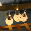Miniatyrbilde 3 av 5: Dekorativ julelampe LED-lampe girlander 2 m 10 lamper