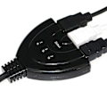Miniatyrbilde 3 av 4: 3-porters HDMI-splitterkabel 1080p Multi Switch Switcher Splitter Selector Hub Box
