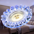 Miniatyrbild 1 av 2: Cob LED-taklampa inre varmvitt + sidoblå rund enkel dekoration hemmalampa för matsal vardagsrum helt ny