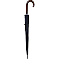 Miniatyrbillede 2 af 5: Stokparaply - Stormbestandig - Automatisk åbning - Superstærk med fiberribber, sort