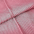 Miniatyrbilde 2 av 5: Ny mote Twill preget, plissert skjerf, bomull og lin hodeplagg, dame hodeplagg, skjerf blue