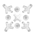 Miniatyrbillede 2 af 5: Forbind reservedele til pavillonmarkise teltfødder hjørnecenterkonnektor telttilbehør 9PCS