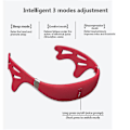 Miniatyrbillede 4 af 4: Mini smart hovedmassager mikrostrøm søvnhjælpemassager genopladelig søvninstrument hovedmassage lindring sort