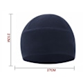 Pikkukuva 3 / 5: Ulkoilun polaarinen fleece-kylmä lämmin vuorikiipeilyhiihtohattu ratsastusfleecehattu Navy