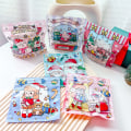 Miniatyrbilde 2 av 5: 120 søte jentesnacks Ziplock-poser God jul kake godteriposer
