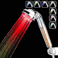 Miniatyrbillede 1 af 5: LED Brushoved, Håndbruser med Højt Tryk og 7 Farveskift 7 Color