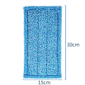 Miniatyrbillede 5 af 5: 2 stk. Mikrofibermopper, Kompatibel med Swiffer Genanvendelige Mikrofibermopper 12x6 Tommer